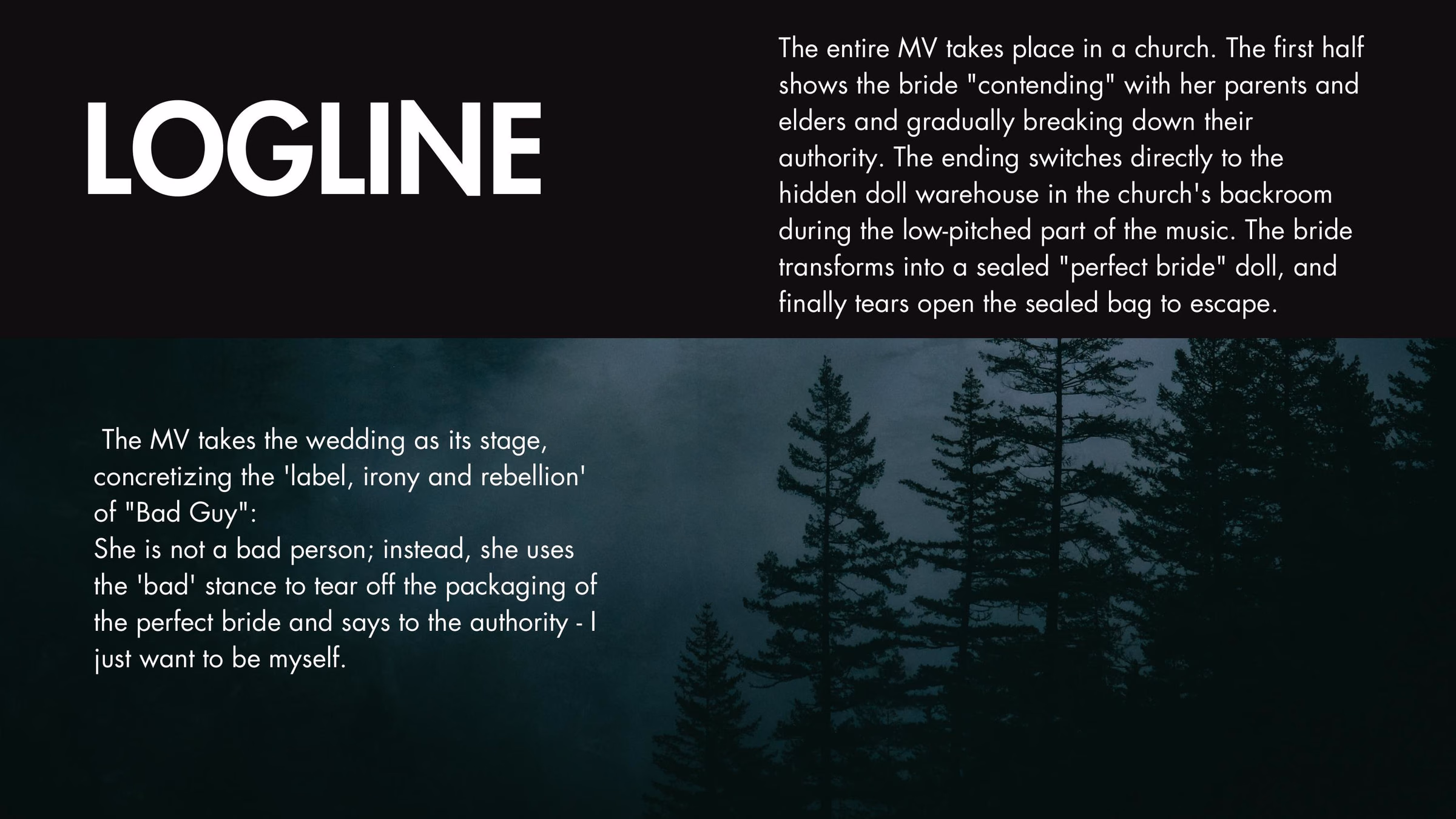 Bad Guy MV — deck page 2 of 19